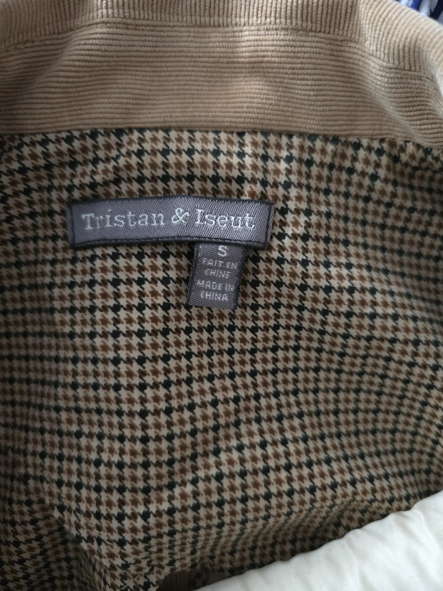 Image for 🌟 Veston corduroy beige Tristan
