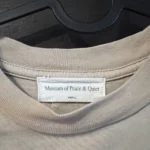 Thumbnail for Museum of peace and quiet beige T-shirt