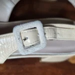 Thumbnail for Scarlett-Élégant escarpin à bride arrière en cuir verni nude