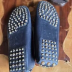 Thumbnail for Mocassins Simona Barbieri en daim bleu exceptionnel