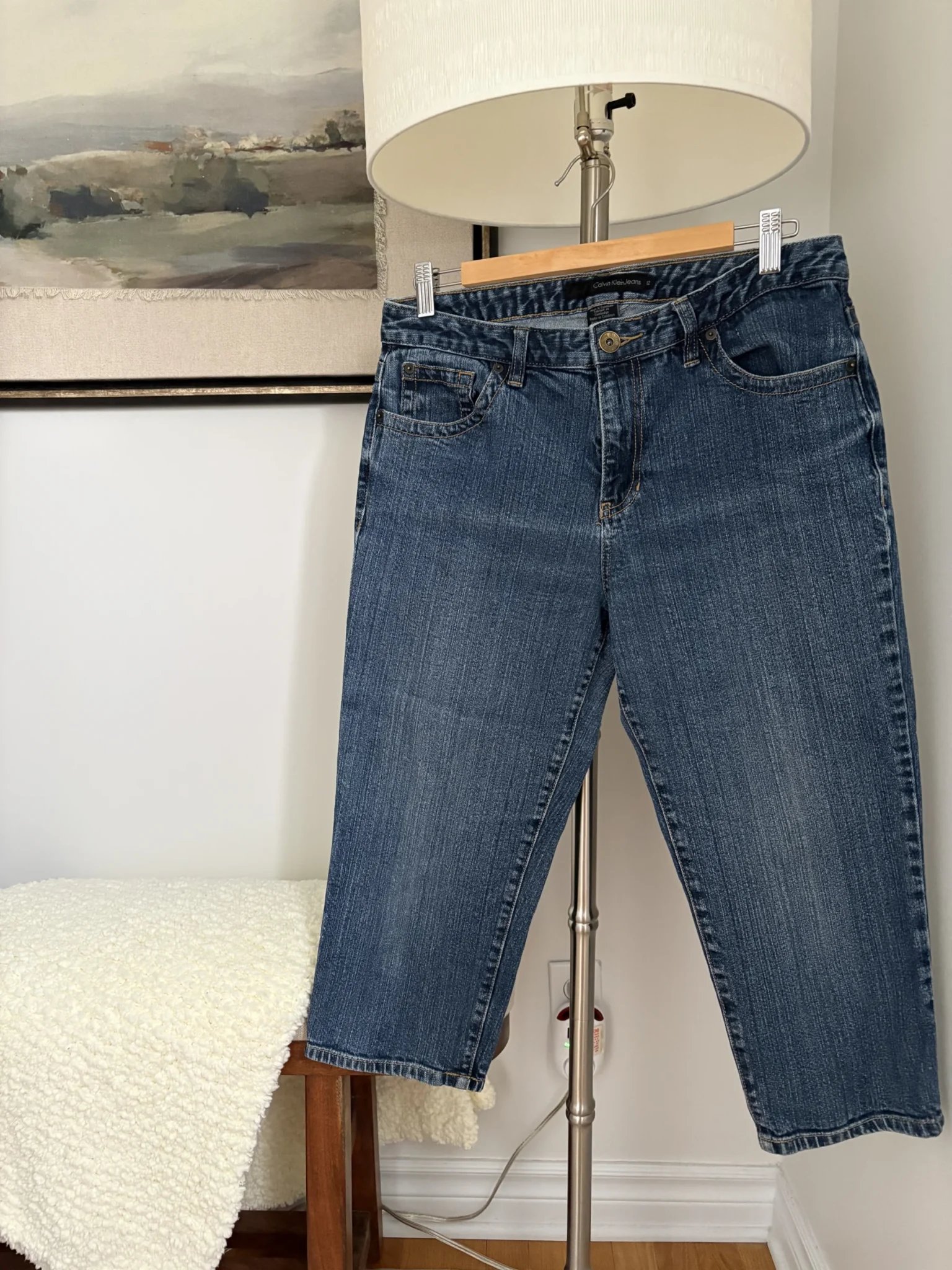 Featured image for Calvin Klein capri denim