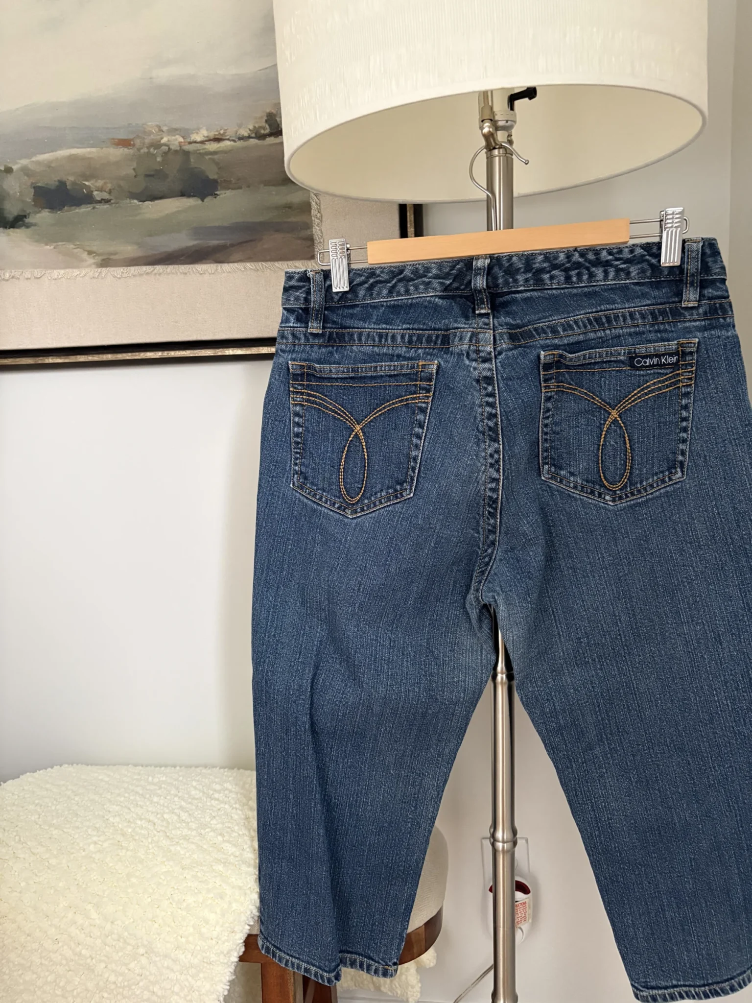 Image for Calvin Klein capri denim