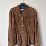 Featured thumbnail for Chemise 100% Suède Crisca
