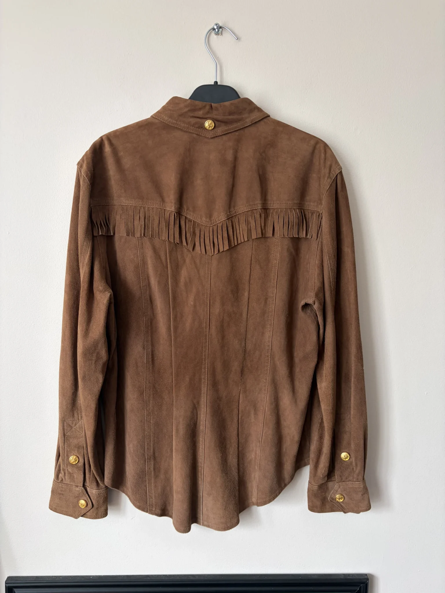 Image for Chemise 100% Suède Crisca