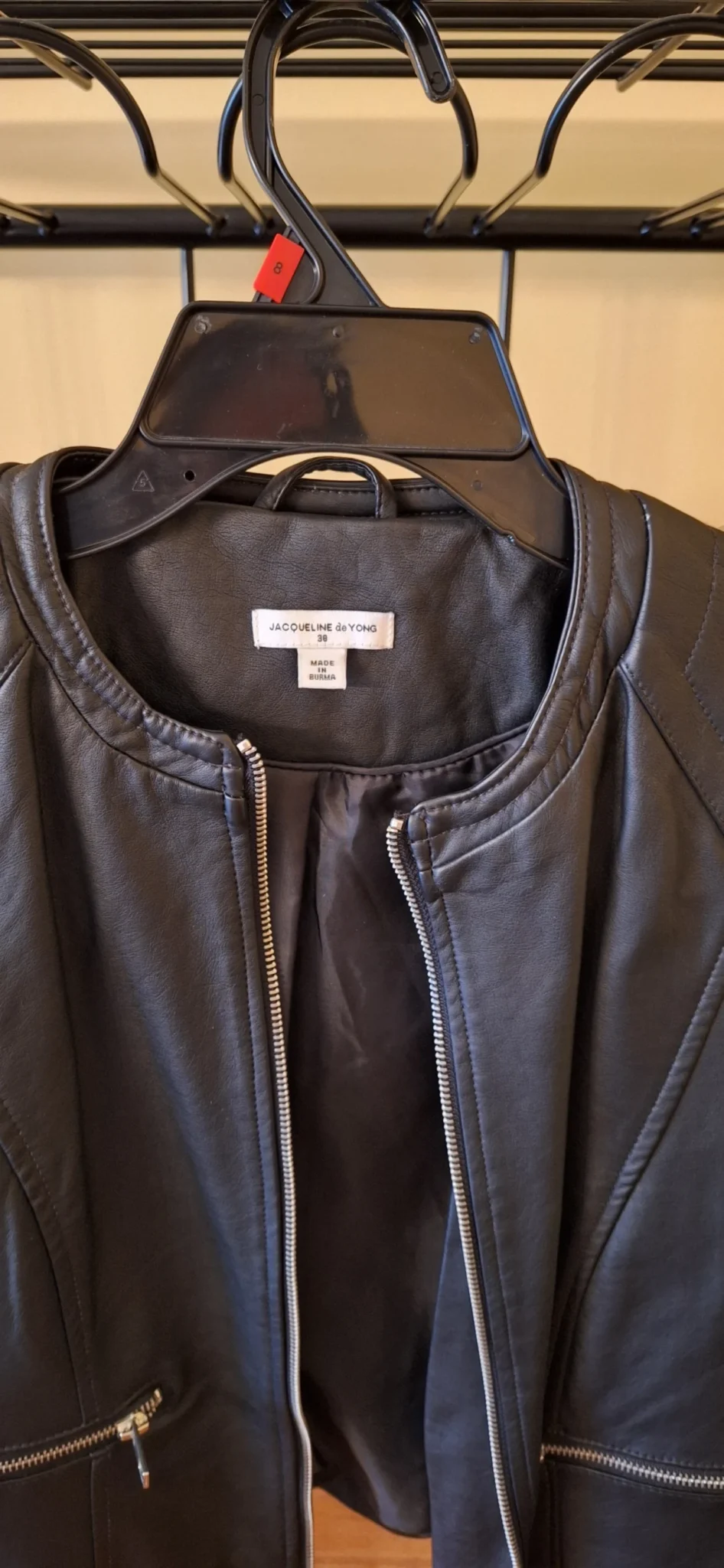 Image for Very pretty leather-style jacket