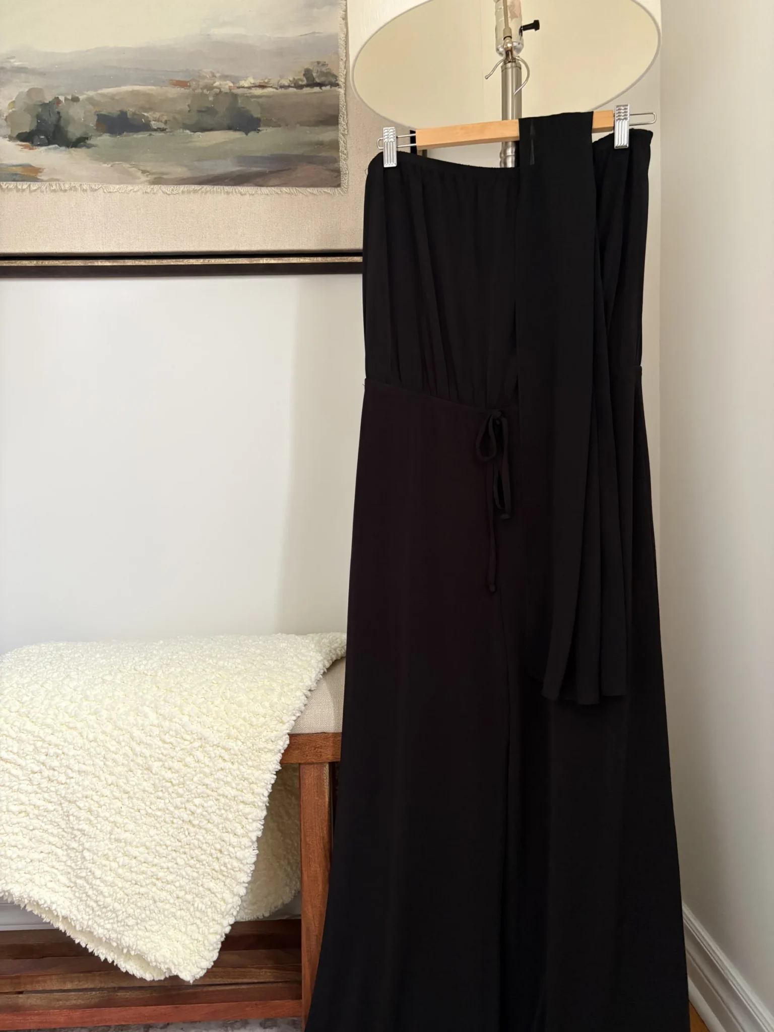 Featured image for Evening jumpsuit with scarf