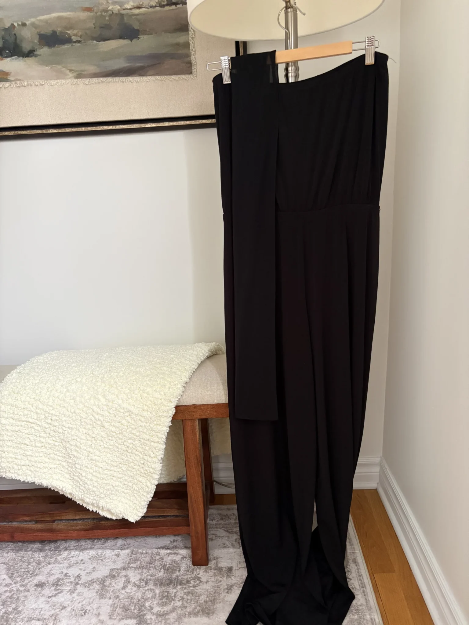 Image for Evening jumpsuit with scarf