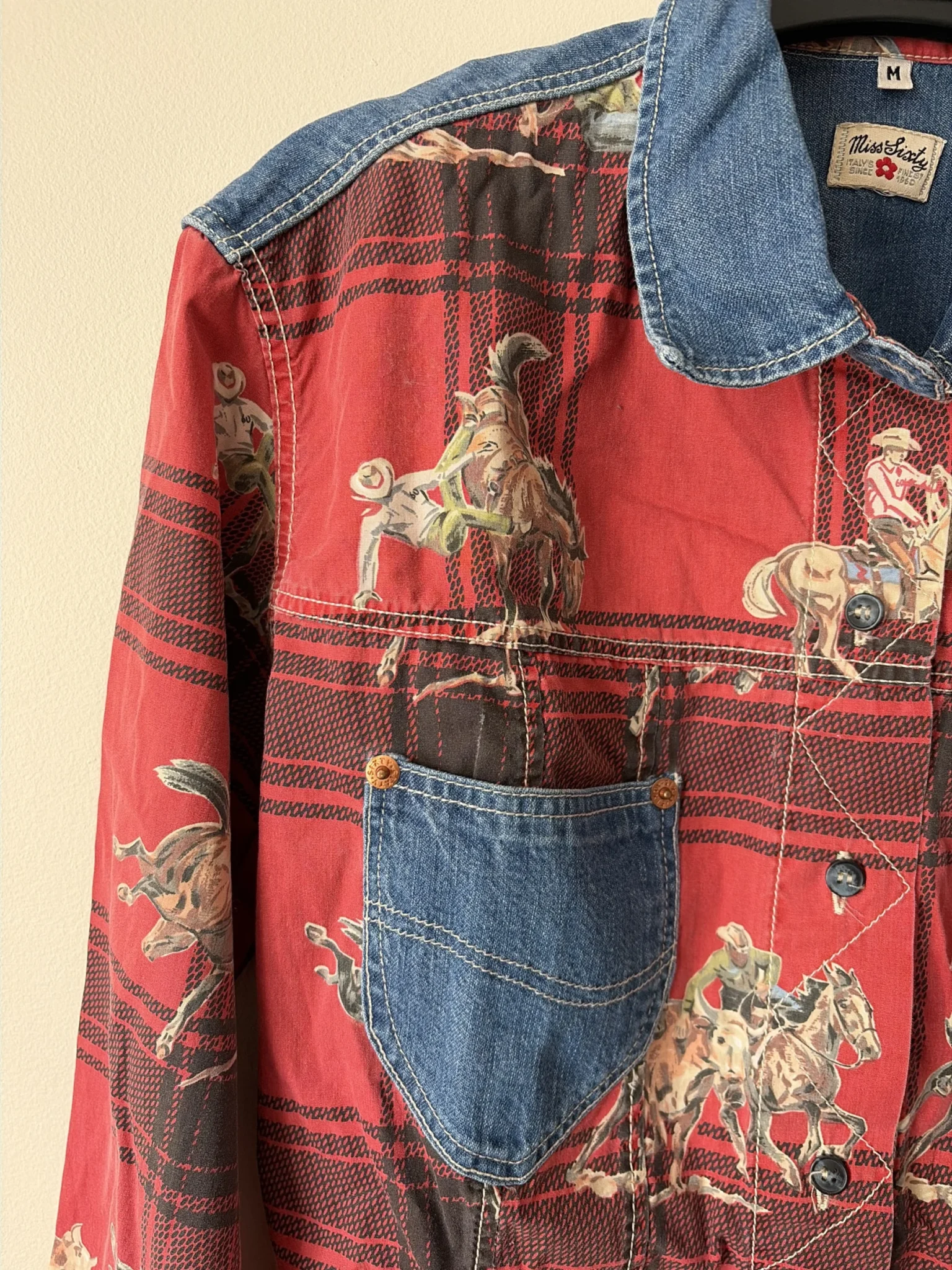 Image for Chemise Western M Miss Sixty