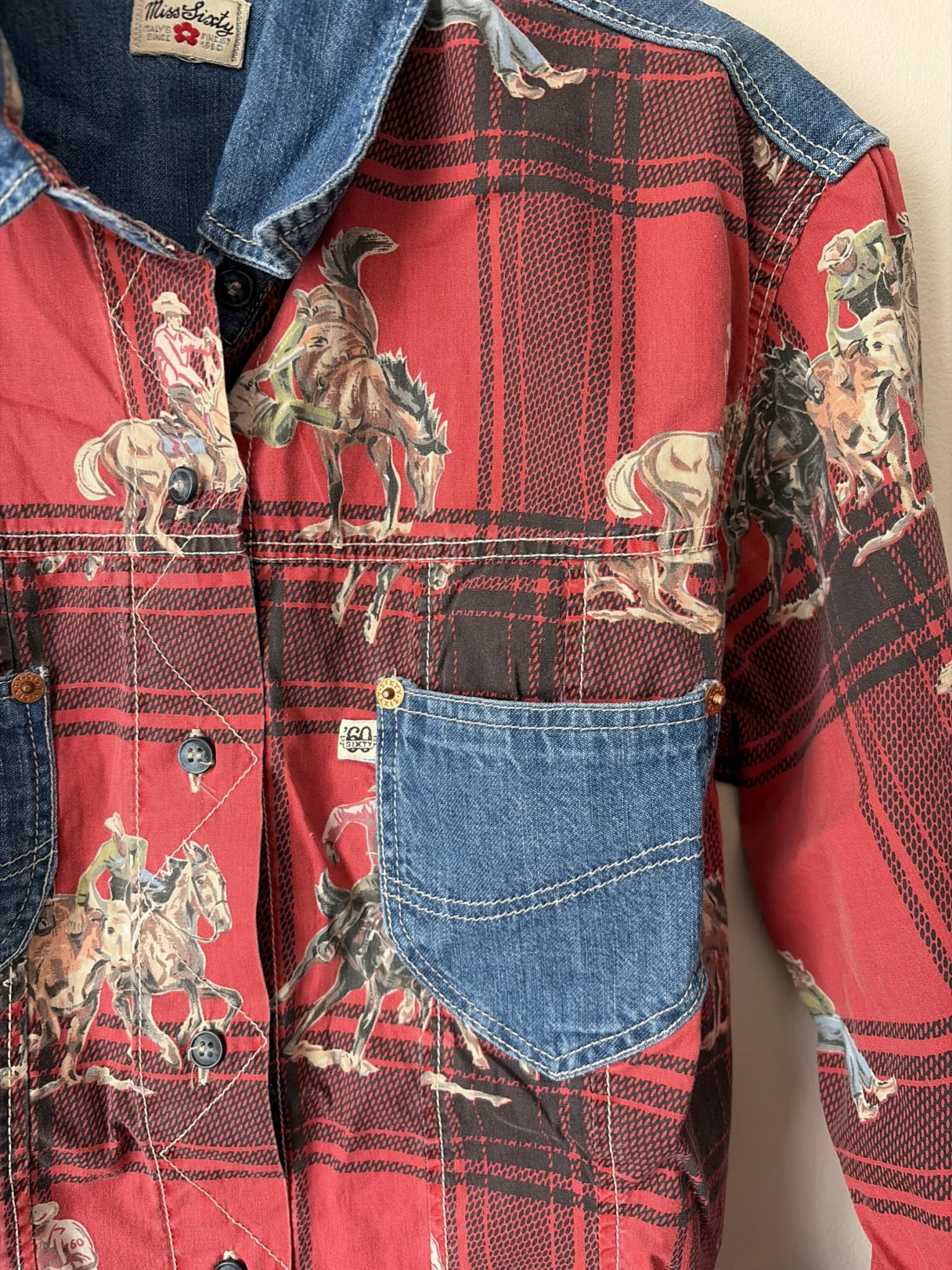 Image for Chemise Western M Miss Sixty