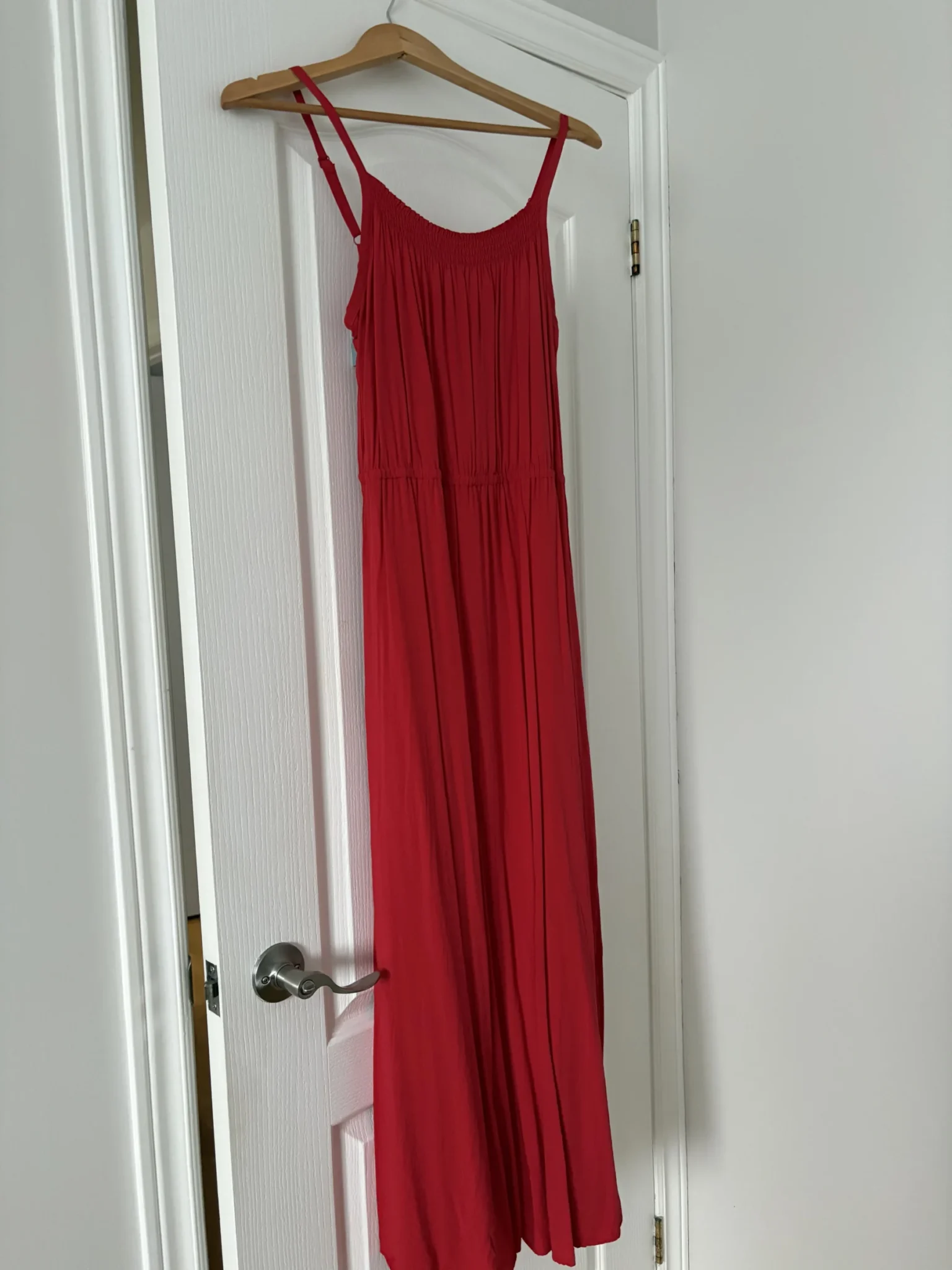 Featured image for Red long dress