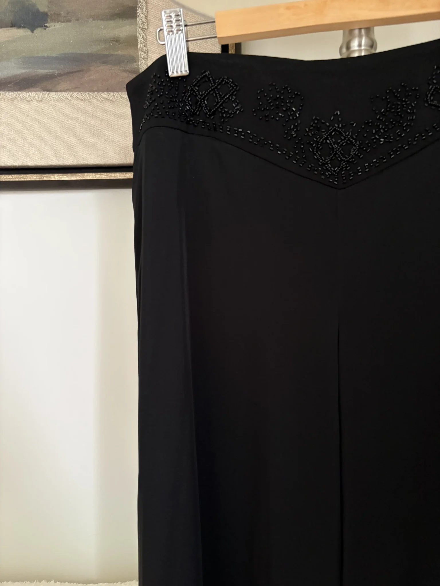 Image for Trousers with vintage beads