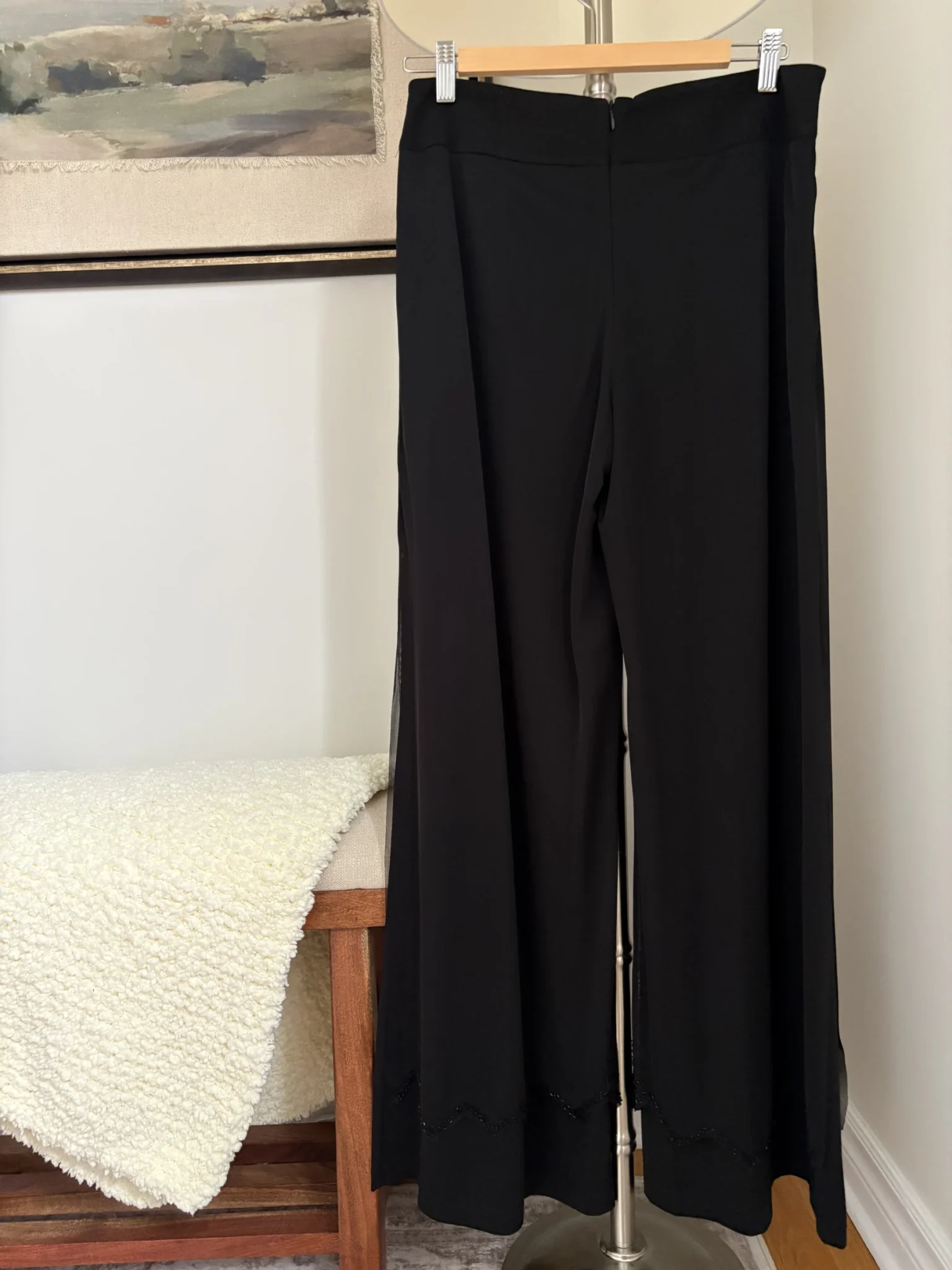 Image for Trousers with vintage beads