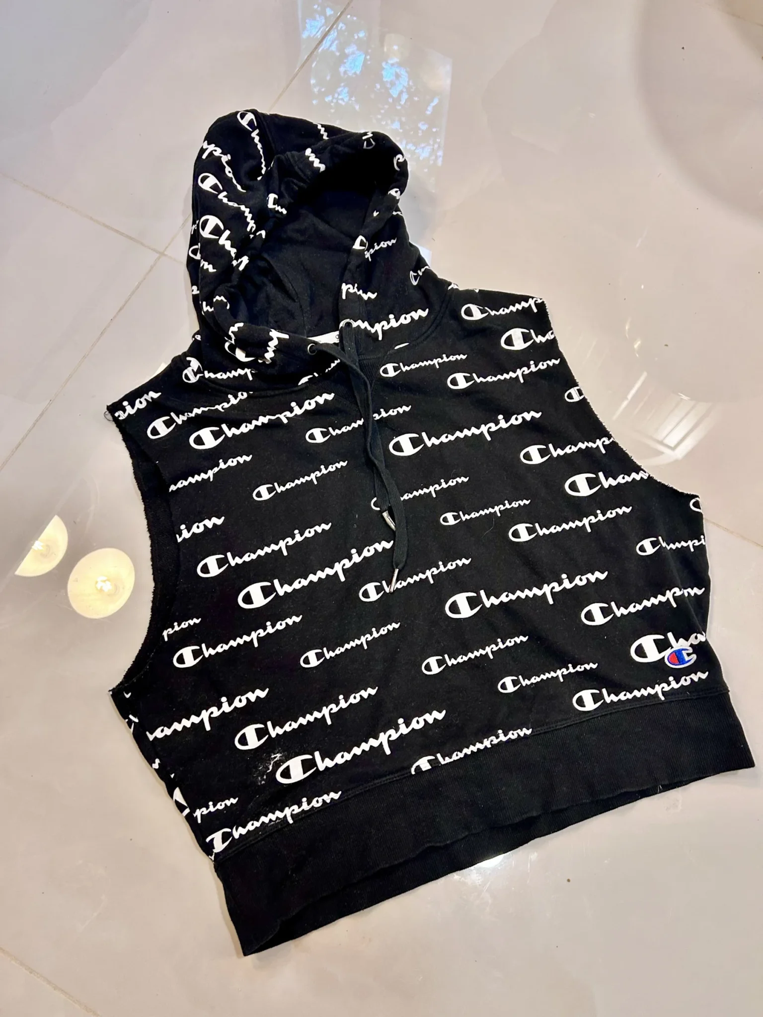 Image for Camisole sans manche de marque Champion noir
