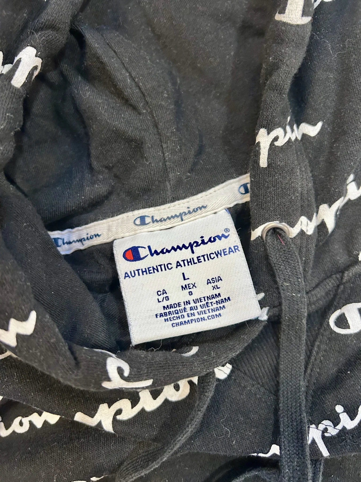 Image for Camisole sans manche de marque Champion noir