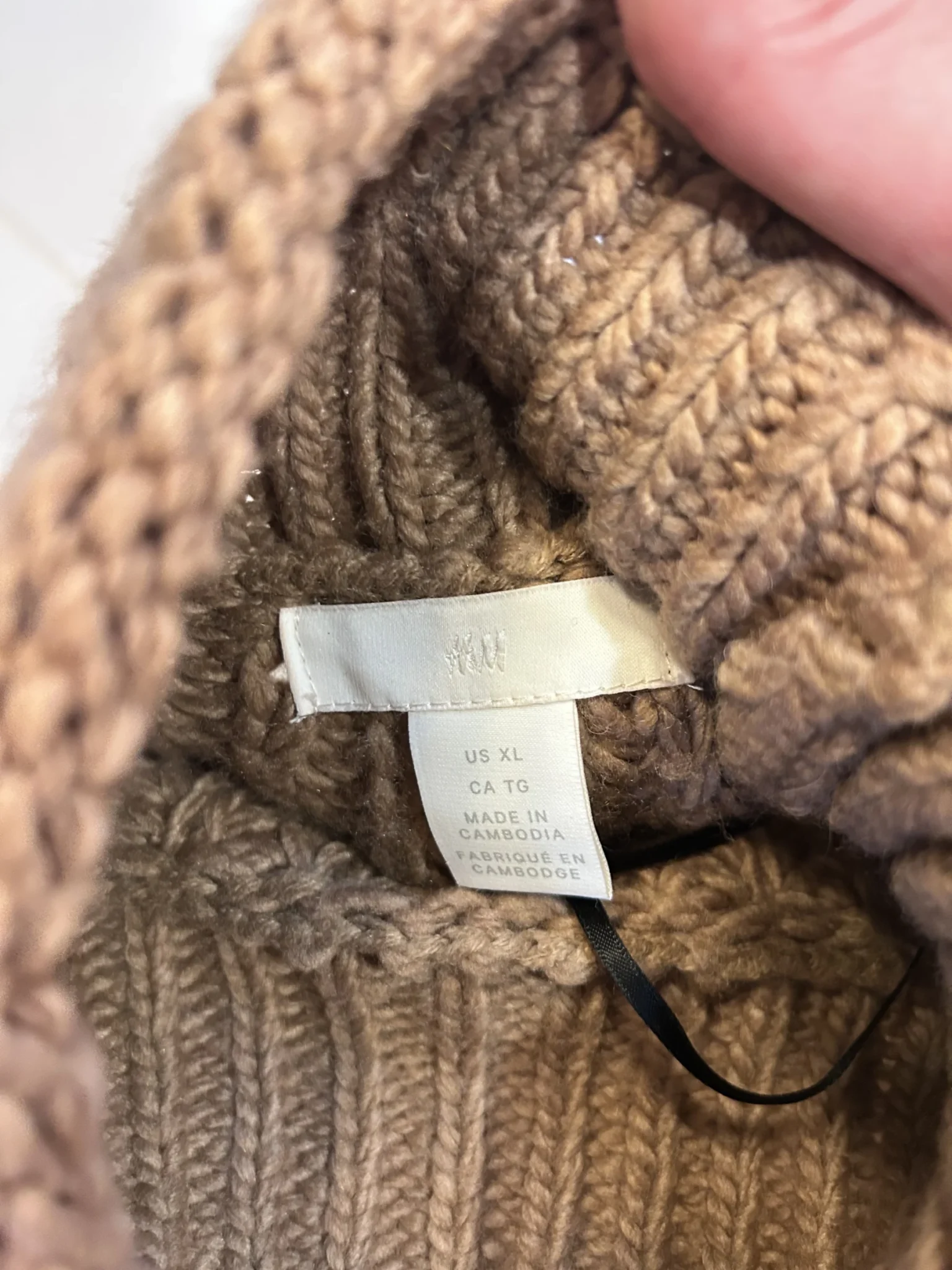 Image for Pull doux brun H&M