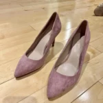 Featured thumbnail for Chaussures talons Suède mauve-rose