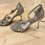 Thumbnail for Sandales argentées Michael Kors