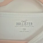 Thumbnail for Hollister white jumper XS