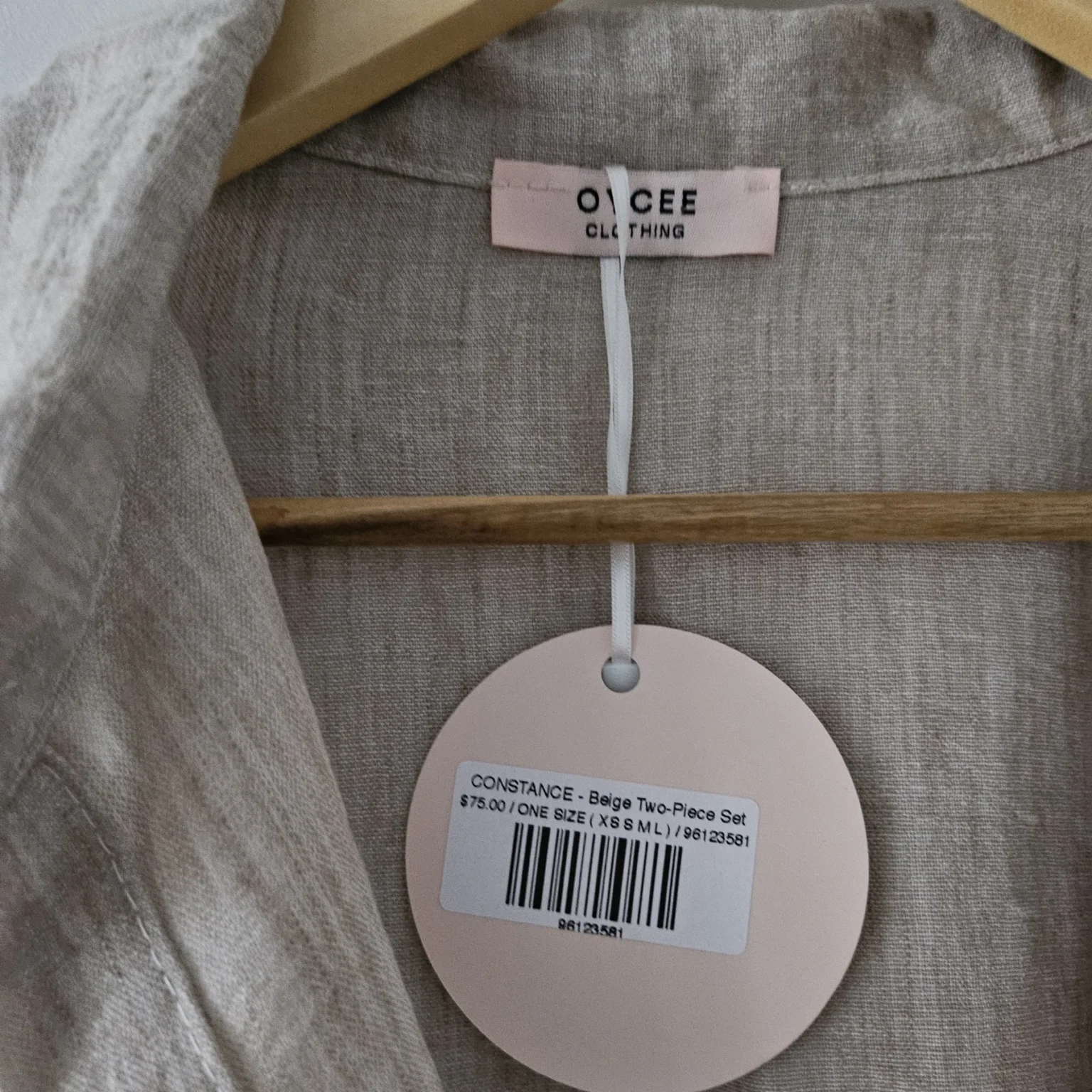 Image for Ensemble OYCEE onesize