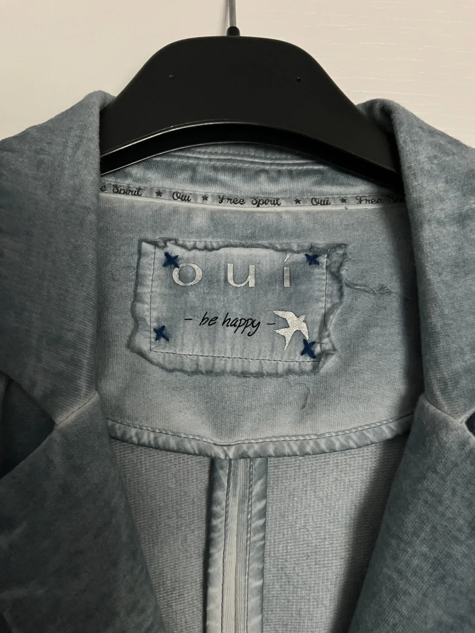 Image for Marque OUI / Quality jacket in fine cotton fleece.