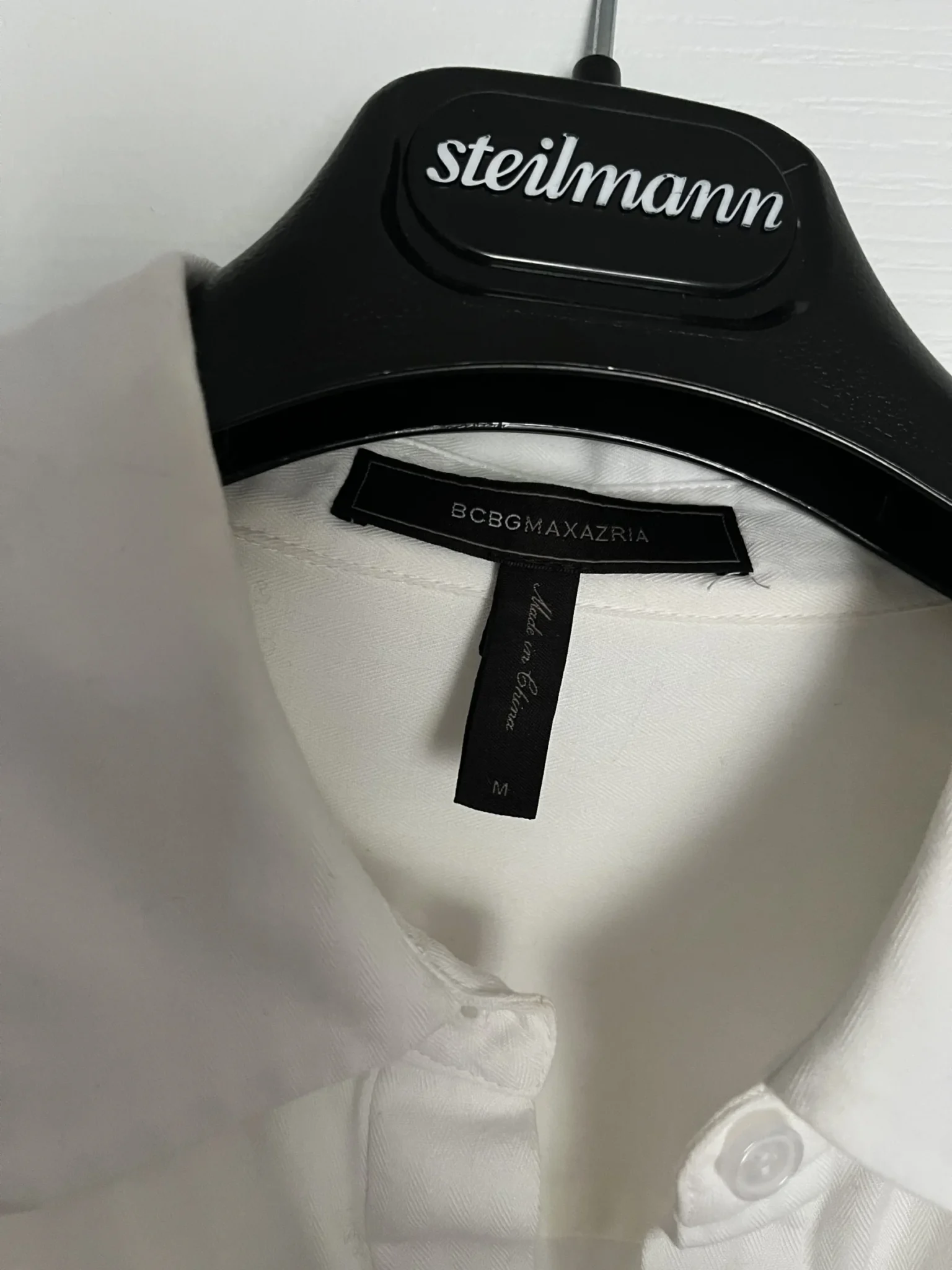Image for BCBG Robe chemisier mi-longue asymétrique