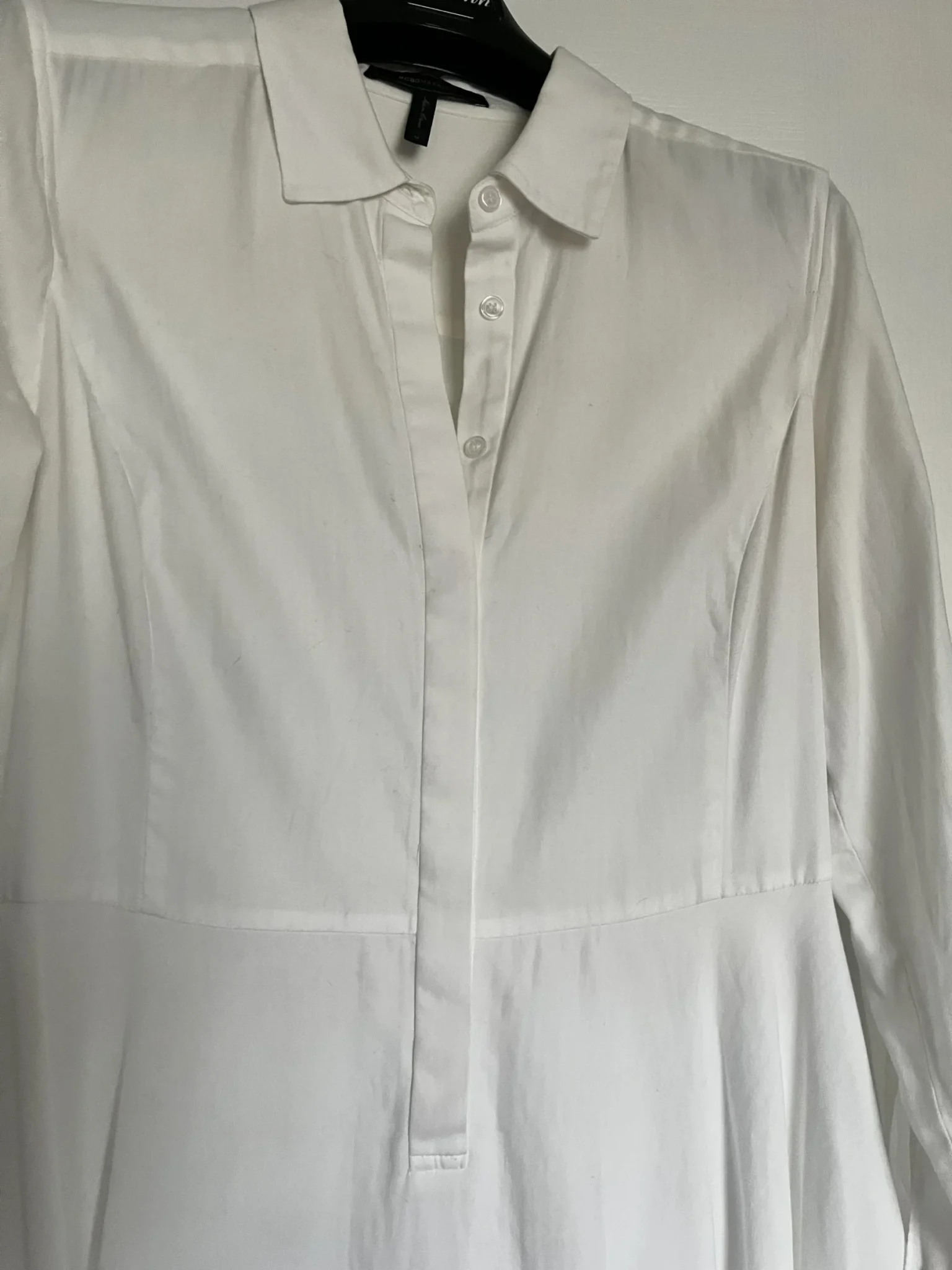 Image for BCBG Robe chemisier mi-longue asymétrique