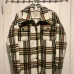Featured thumbnail for Manteau neuf plaid (motif écossais) - style chemise doublé