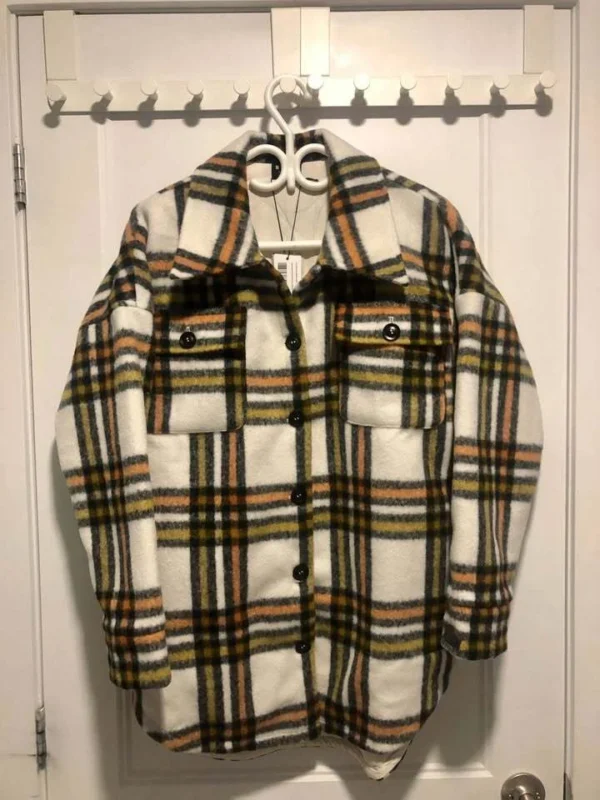 Featured image for Manteau neuf plaid (motif écossais) - style chemise doublé