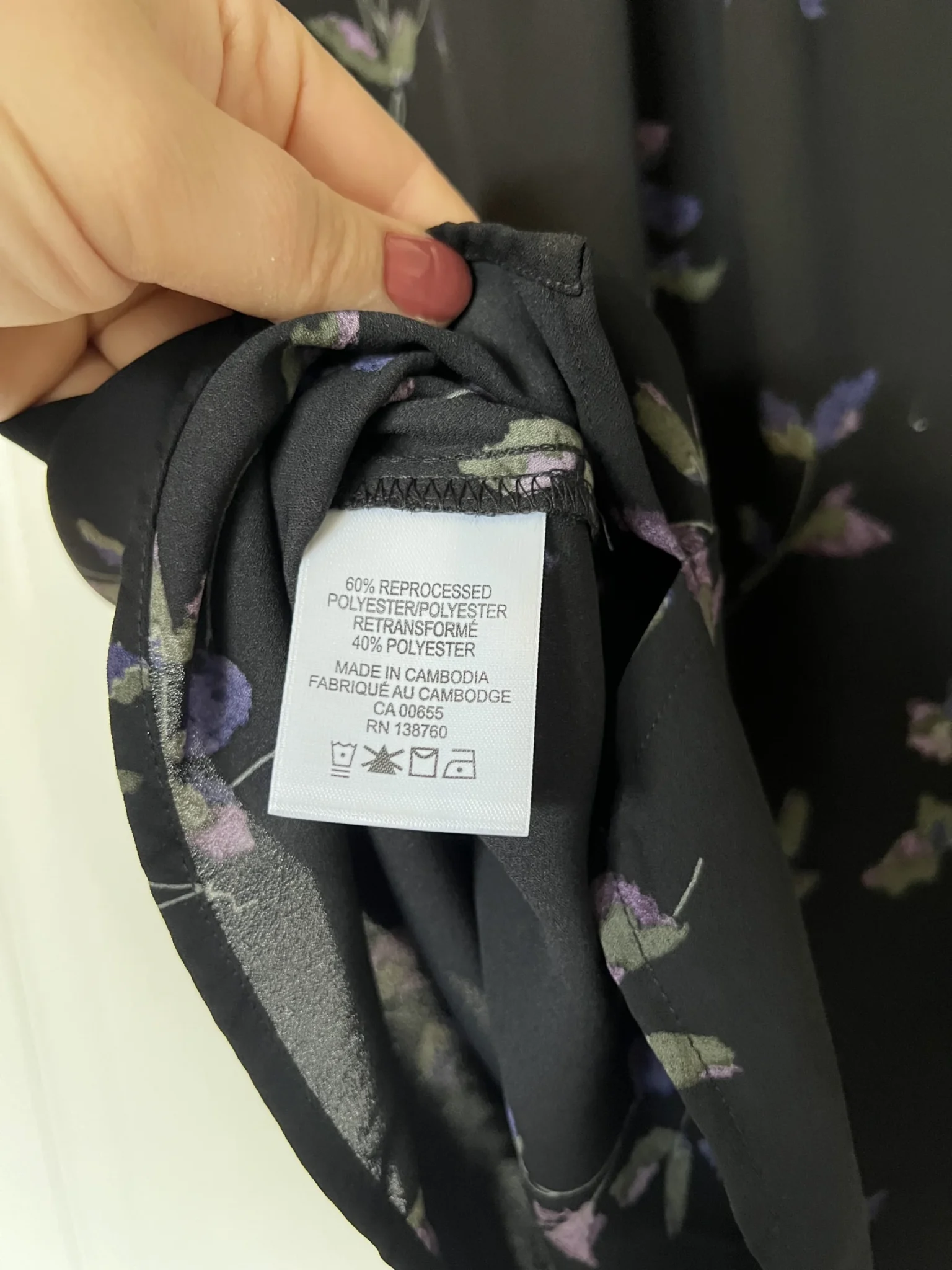 Image for Blouse fleurie