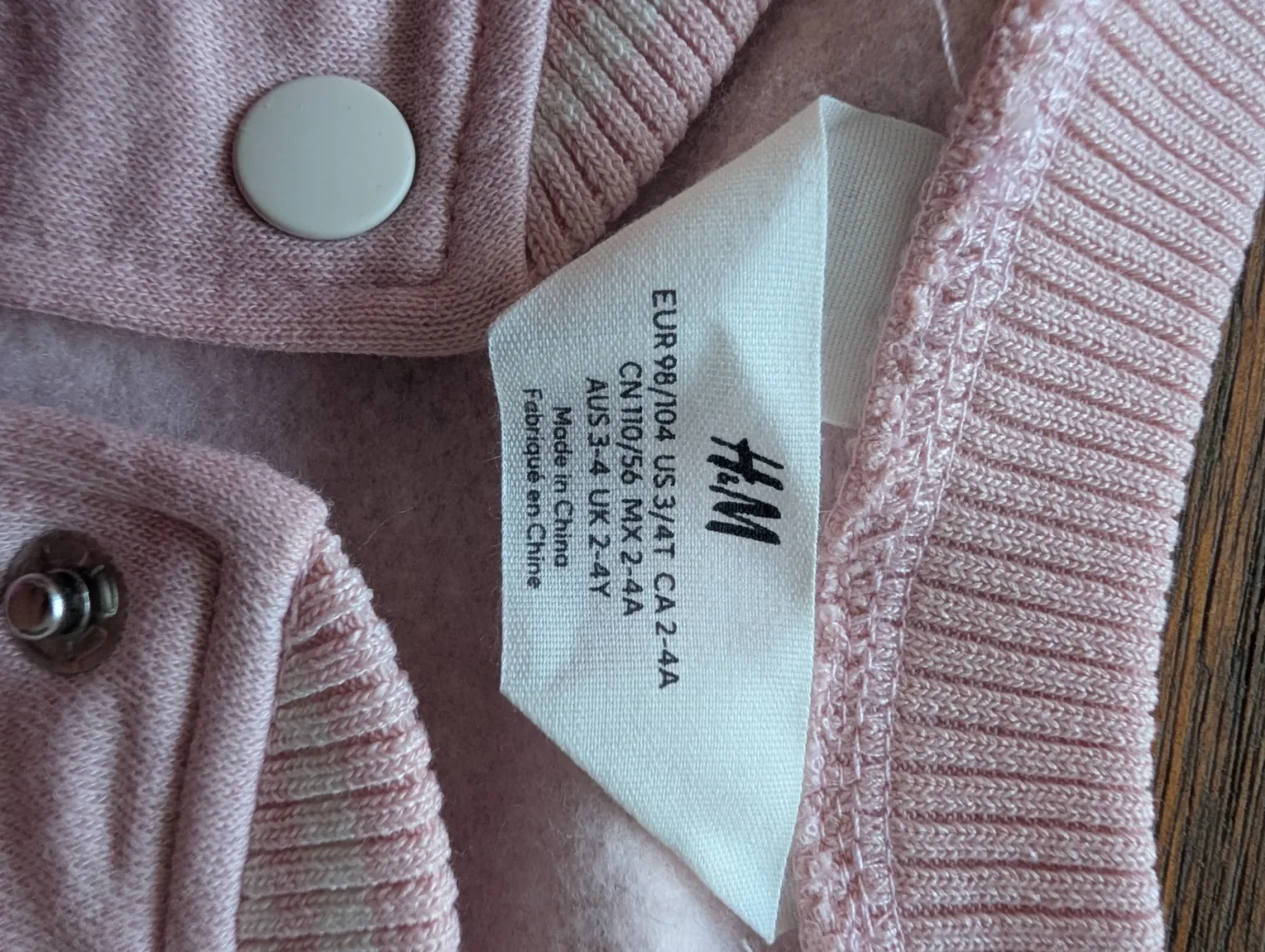 Image for Veste HM 3-4 ans