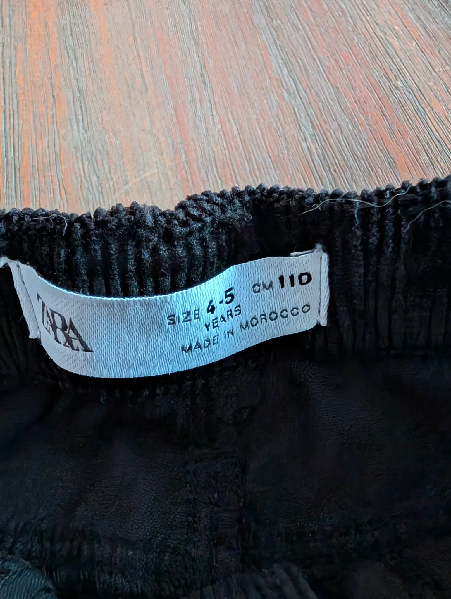 Image for Pantalon Zara 4-5 ans