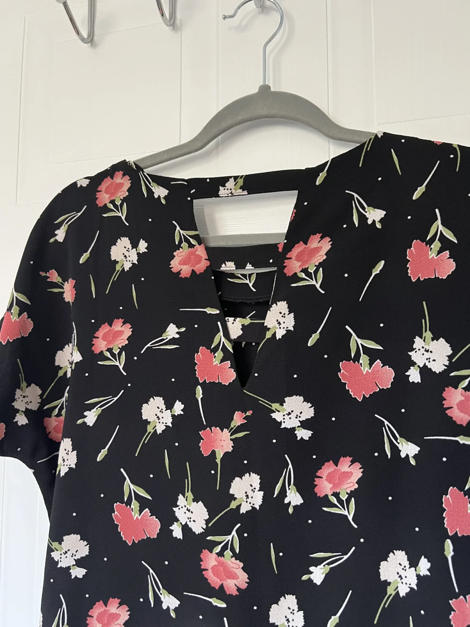 Image for Robe fleurie taille ceintrée