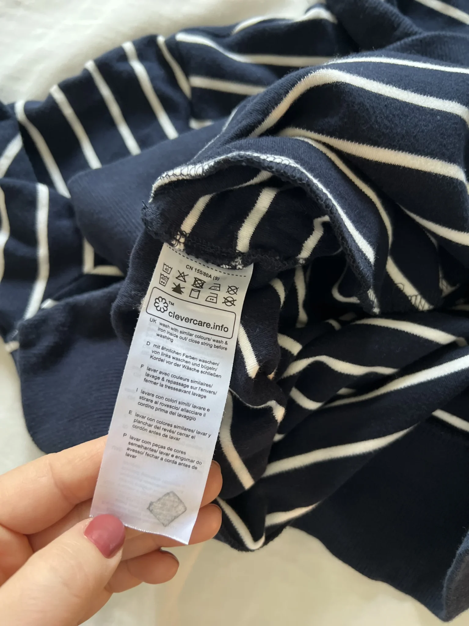 Image for Marinière Esprit - Robe ou haut long selon la grandeur