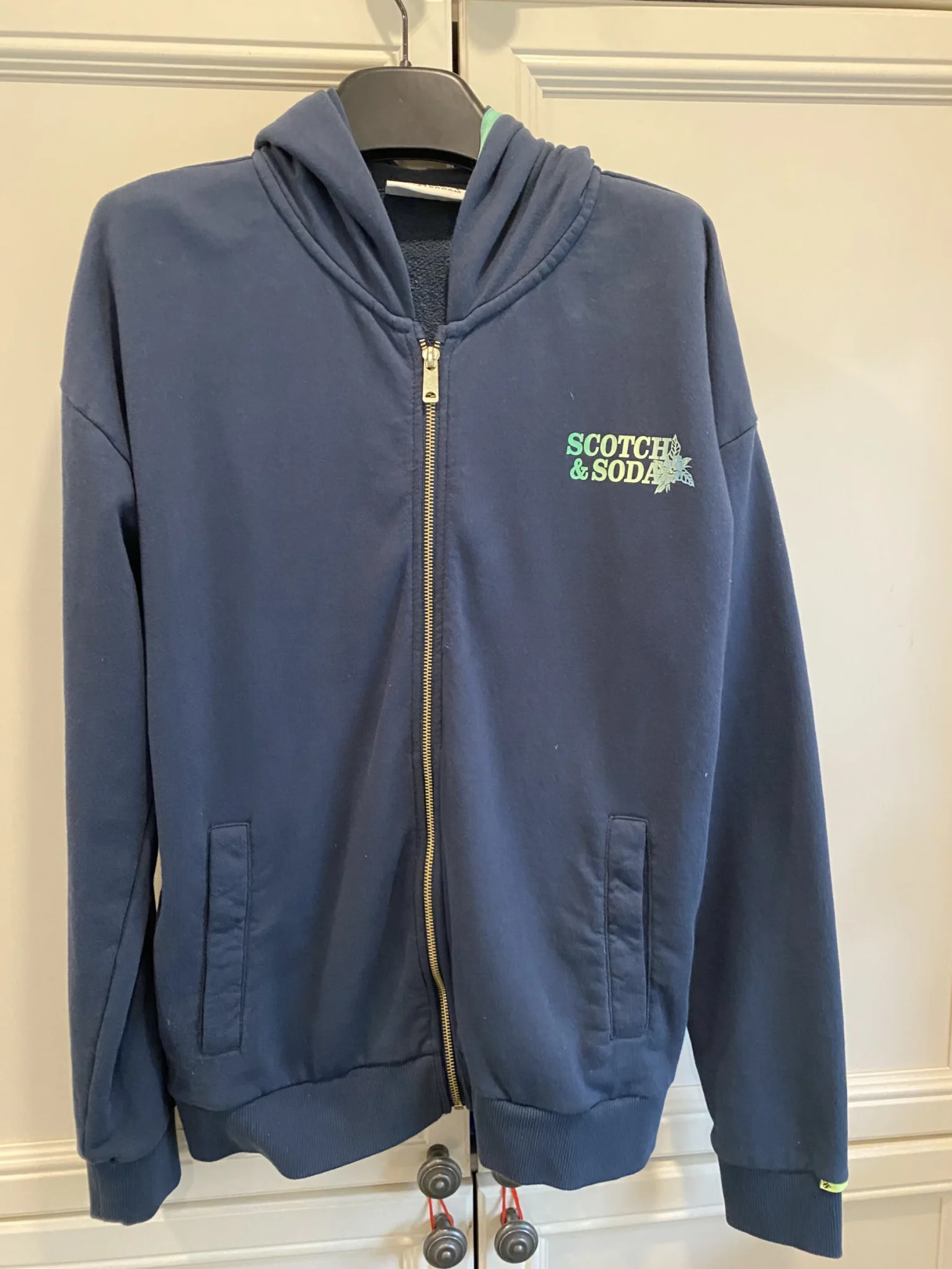 Image for Sweat-shirt à capuche bleue