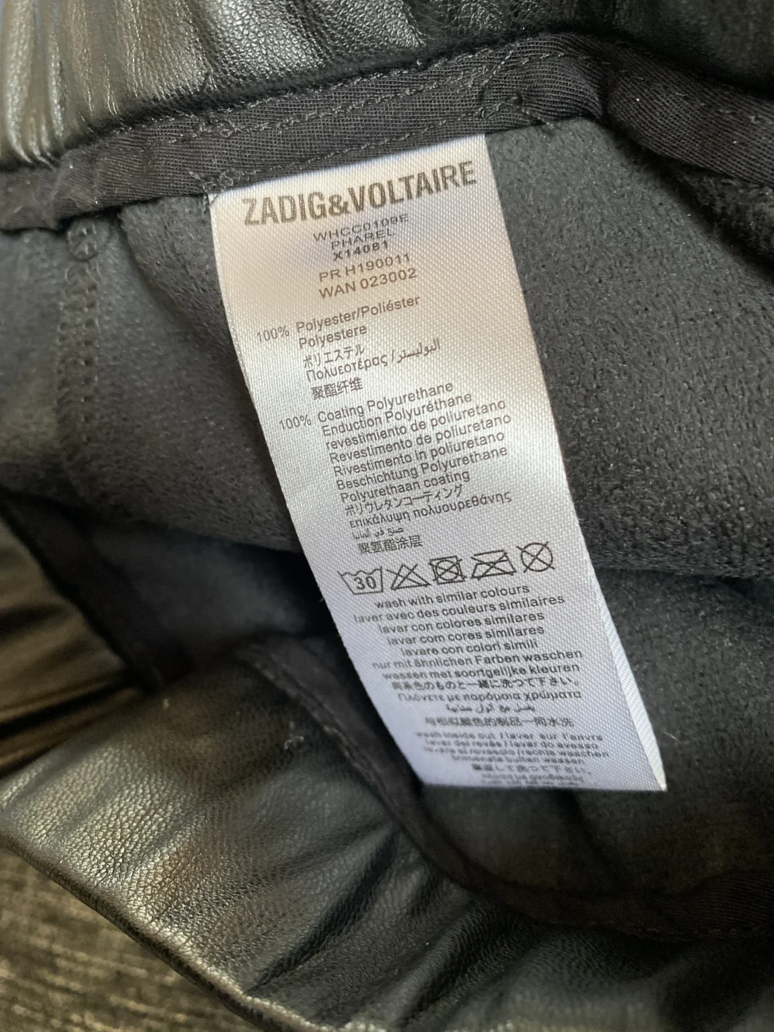 Image for Polyester trousers