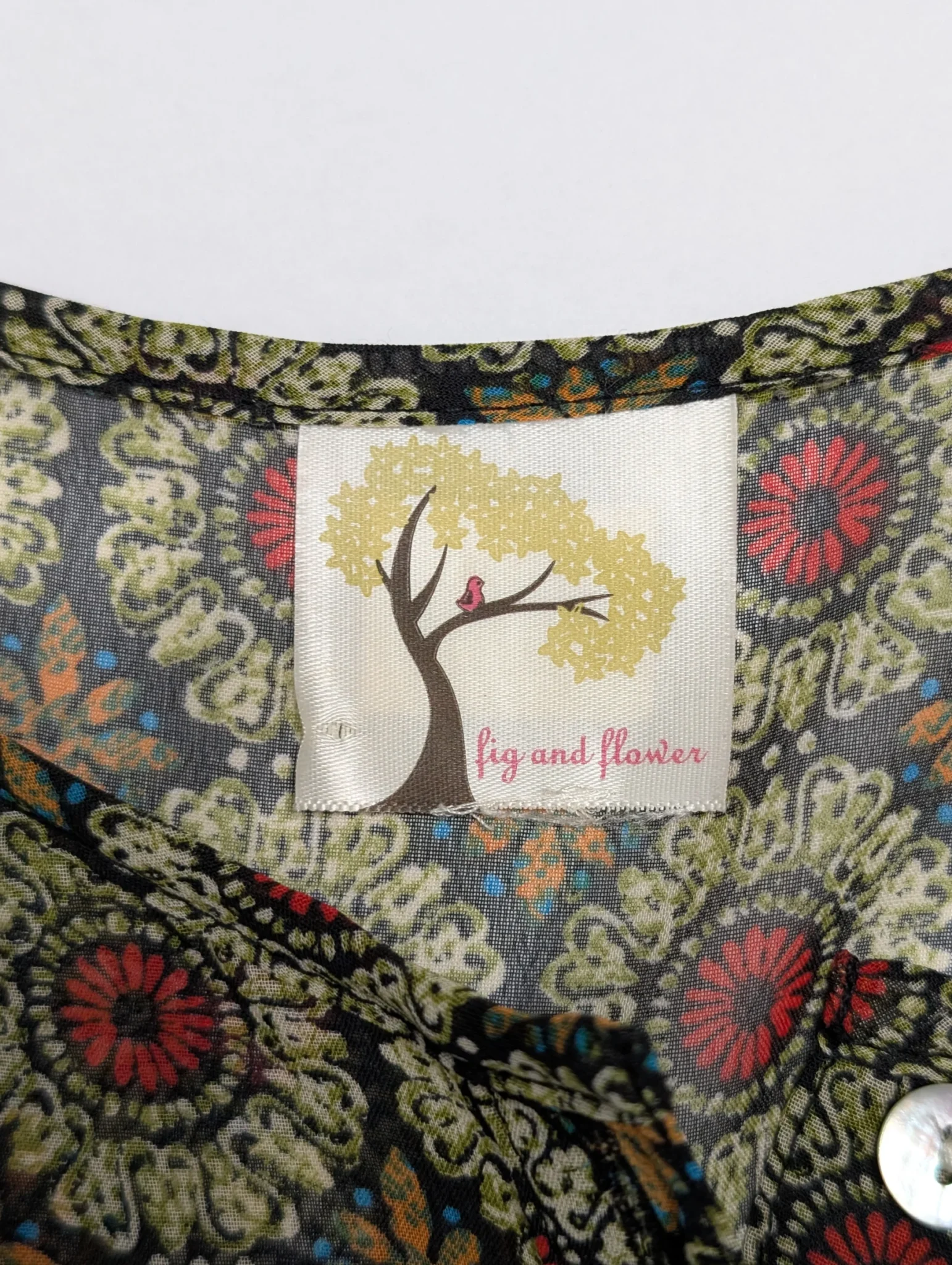 Image for Tunique fleurie Fig and Flower