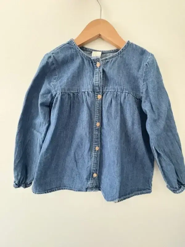 Image for 3-4T Blouse en Jeans