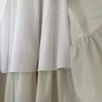 Thumbnail for Tanya Tailor white dress with ruffles size 4 model Amy