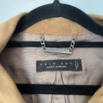 Thumbnail for Twin-set jacket in brown suede, size S