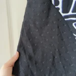 Thumbnail for Proenza Schouler asymmetrical blue and black patterned top size 2