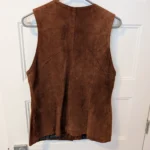 Thumbnail for Veste vintage en suède Sz L