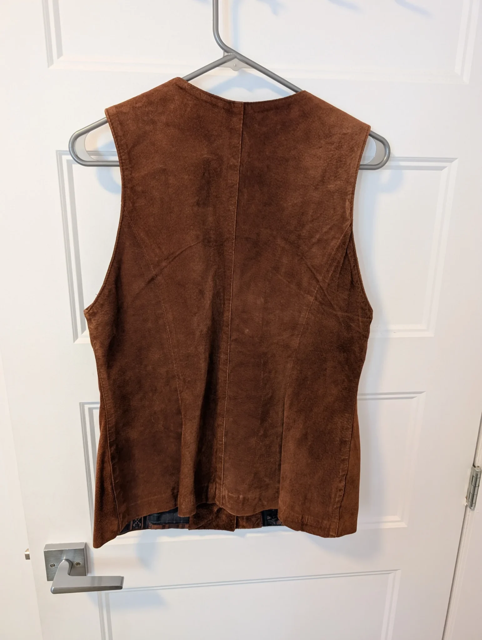 Image for Veste vintage en suède Sz L