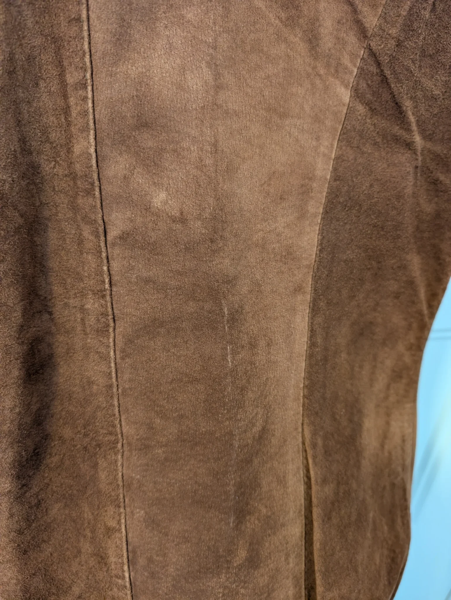 Image for Veste vintage en suède Sz L