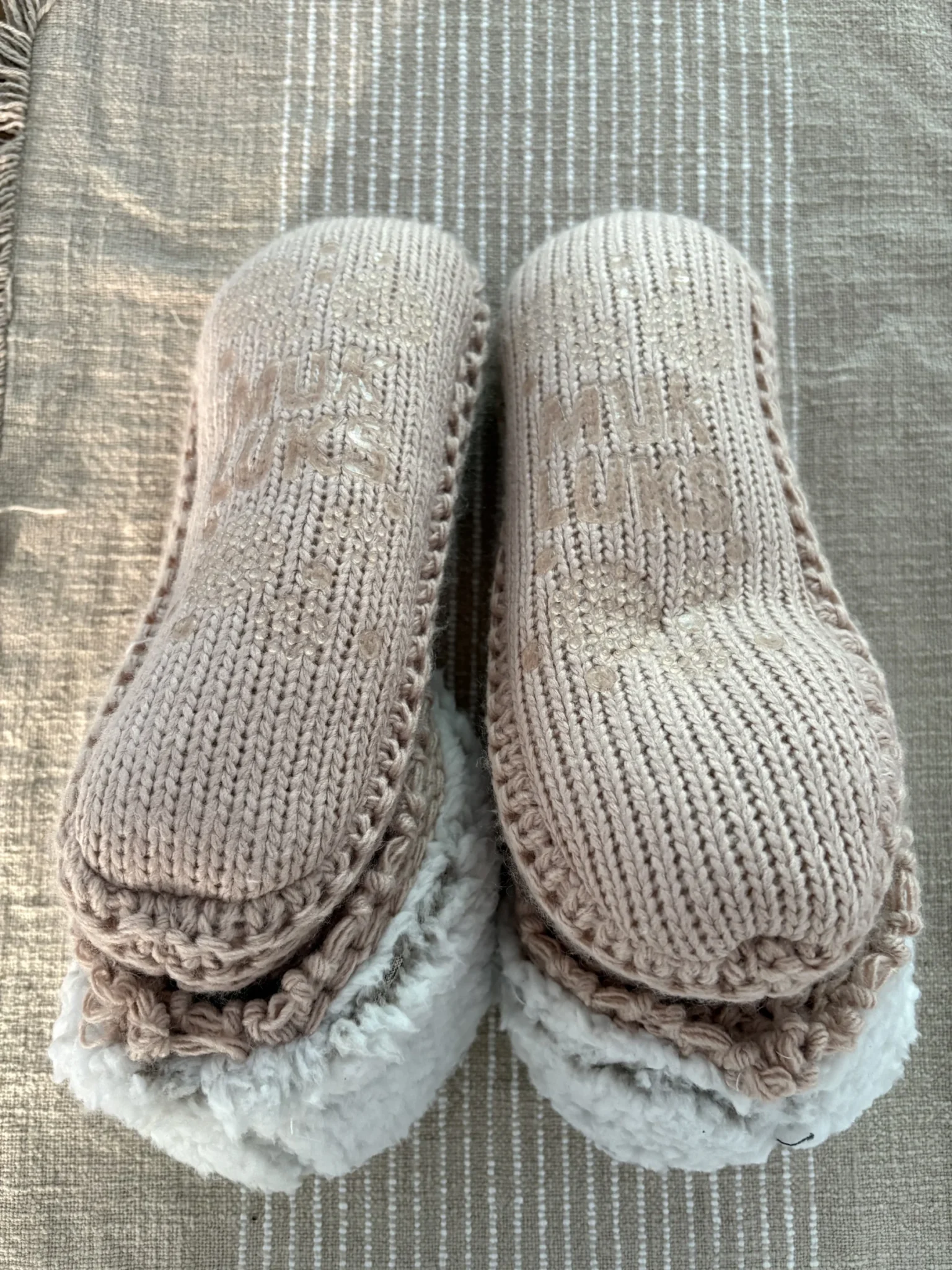Image for Pantoufles/chaussons tricotés