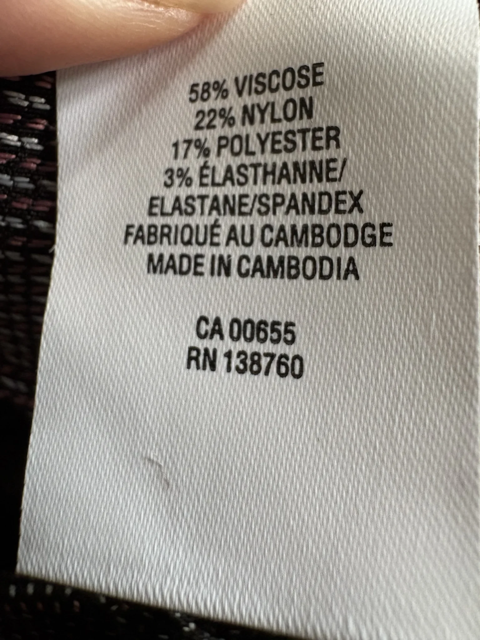 Image for Pantalon propre noir
