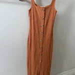 Featured thumbnail for Robe orange brulé femme billabong