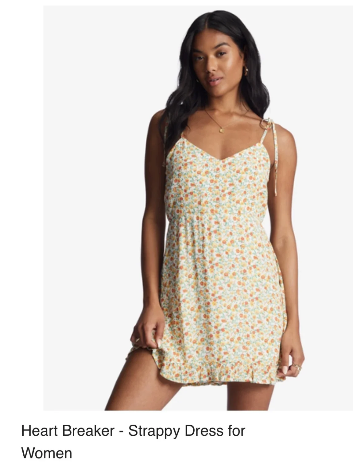 Image for Robe fleurie courte femme billabong
