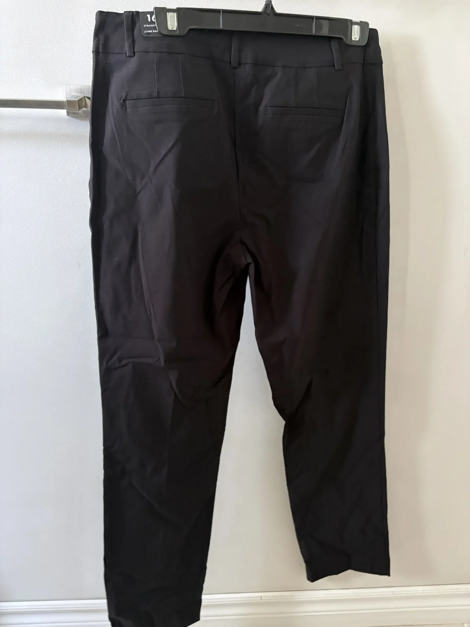 Image for Pantalon propre noir femme