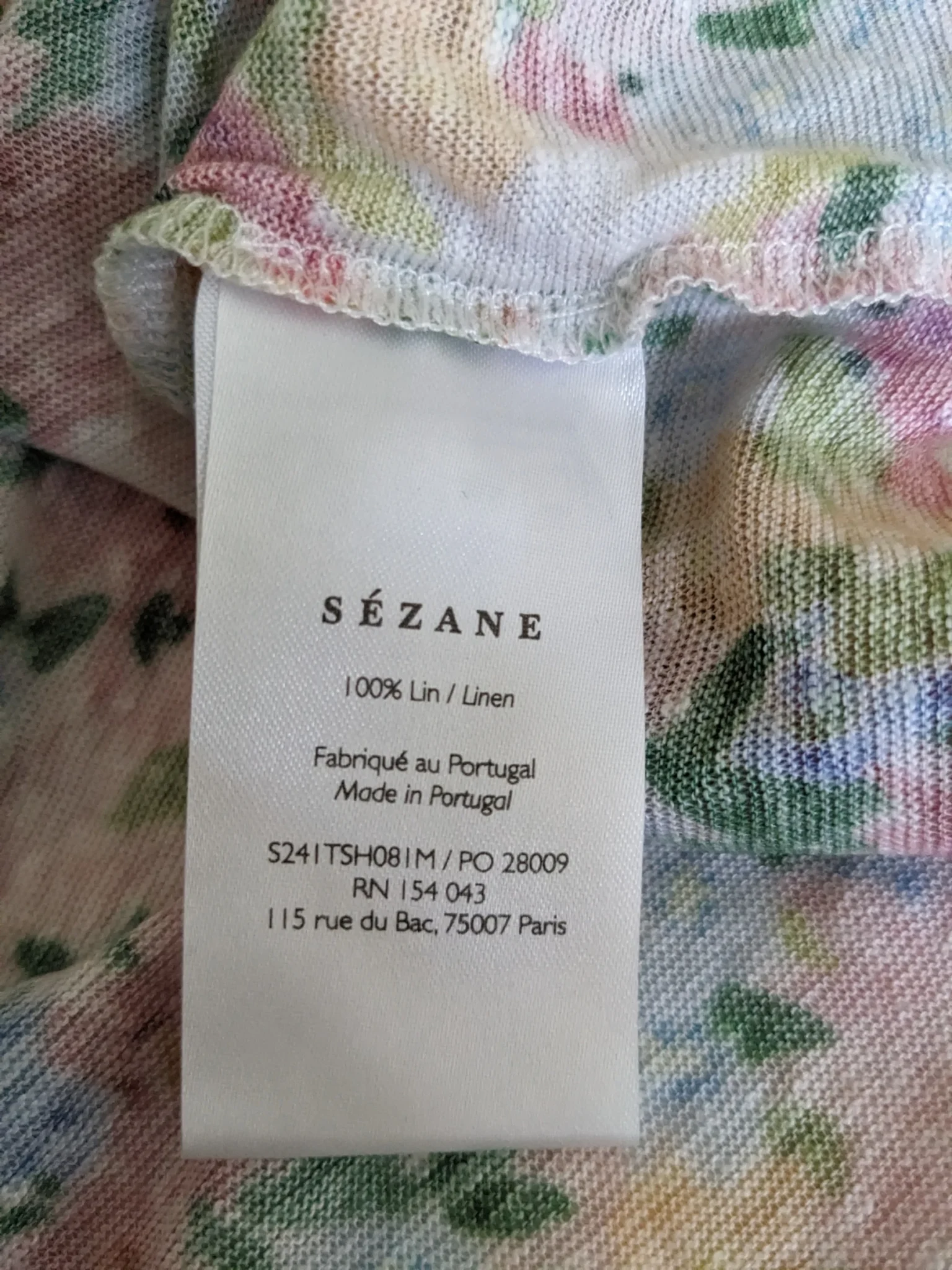 Image for Sézane - t-shirt André