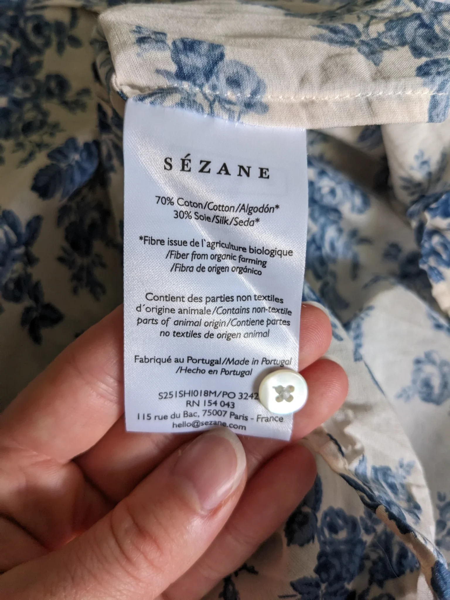 Image for Sézane - chemise Pierro